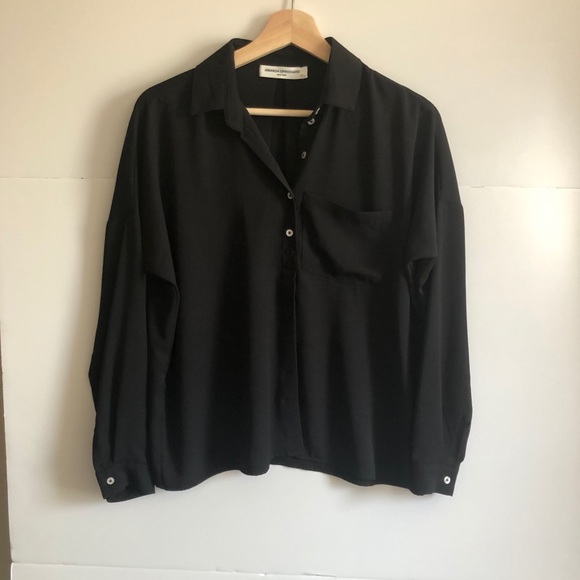 NWT Amanda Uprichard Button Detail Blouse Size XS - Picture 5 of 7